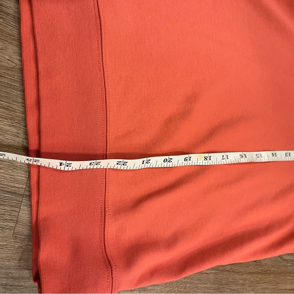 Vineyard Vines Saltwater 1/4 Zip Women’s S Coral  Pullover Sweatshirt Pima Whale - Picture 8 of 9